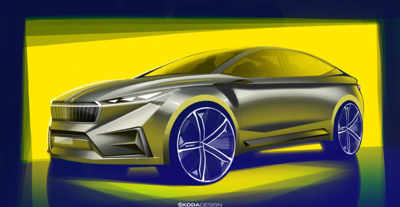 ŠKODA VISION iV - סקיצה