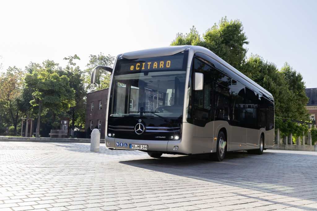 אוטובוס חשמלי של דיימלר, מרצדס eCitaro על מדרחוב