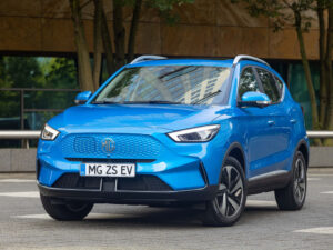 חזית הרכב של ה-MG ZS EV 2022