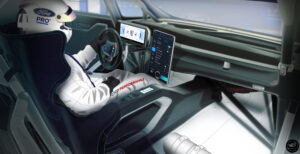 Ford Pro Electric SuperVan Sketch