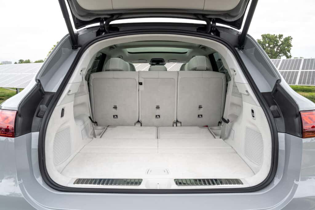 Press Test Drive EQS SUV, 2022, DenverPress Test Drive EQS SUV, 2022, Denver