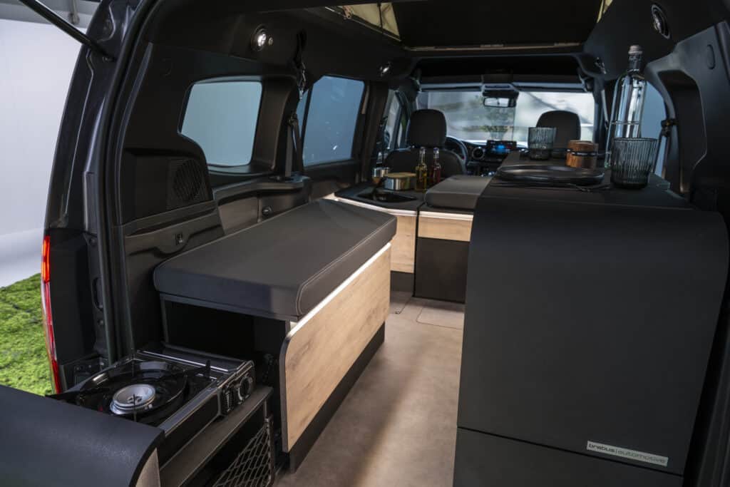 Der neue Small Van von Mercedes EQ mit Marco Polo ModulThe new Small Van from Mercedes EQ with Marco Polo Module