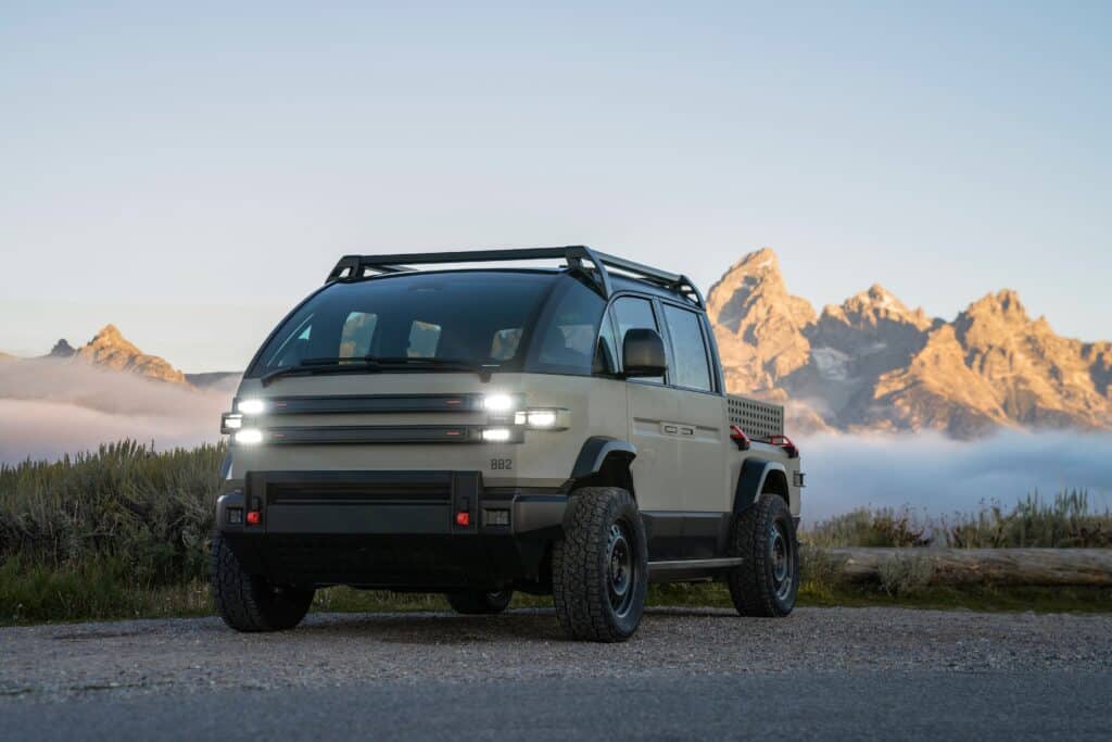 קאנו אמריקן בולדוג - טנדר חשמלי בשטח