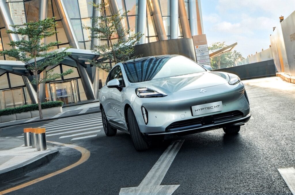 GAC AION HT בנסיעה