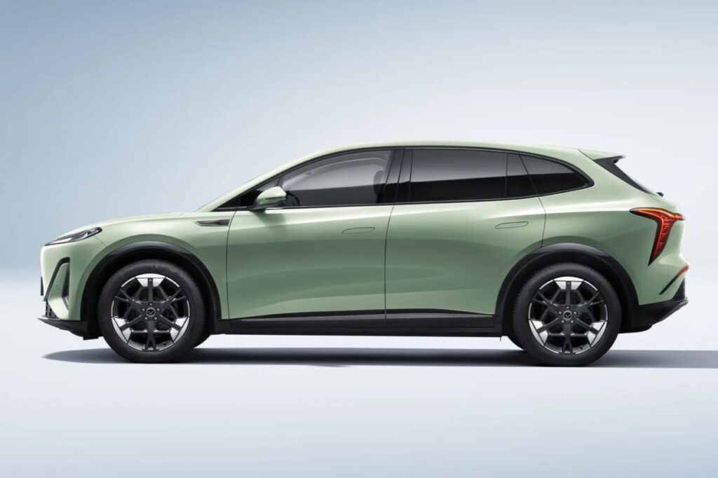 מבט צד על הונגצ׳י EHS5