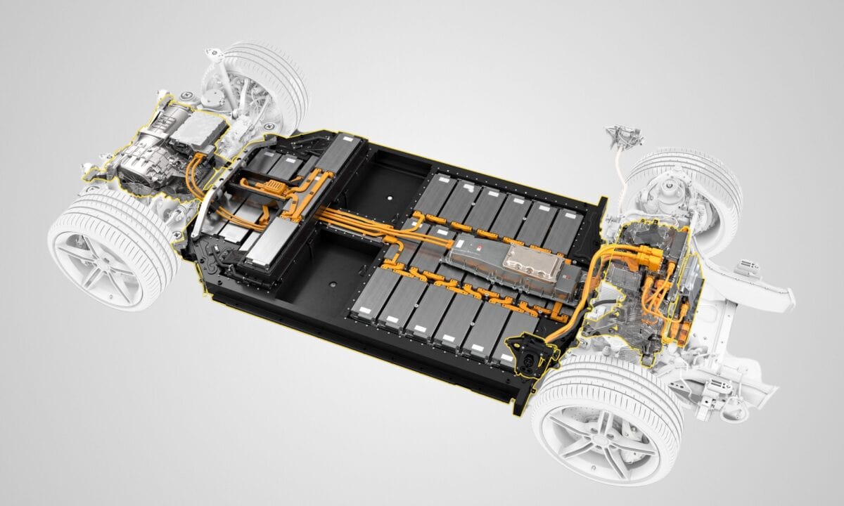 הפלטפורמה החשמלית של פורשה טייקן