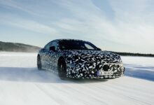 מרצדס AMG GT קופה במבחני חורף